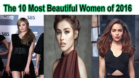 10 Most Beautiful Women In The World 2016 Youtube