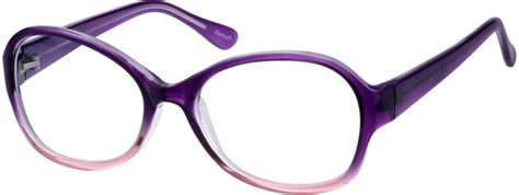 Purple Oval Glasses 124417 Zenni Optical Eyeglasses Eyeglasses Glasses Oval Glasses