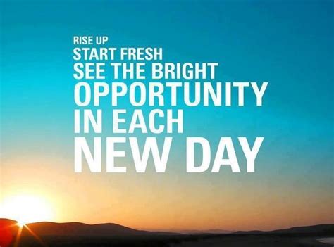 In Each New Day Is A New Opportunity Science Of Imagery