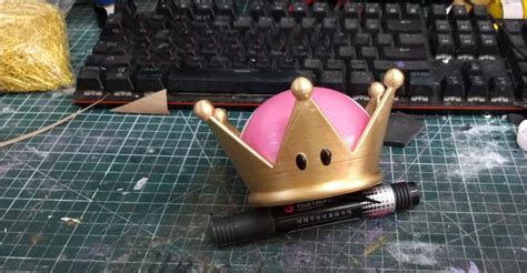 Bowsette Cosplay 3d Printed Mario Super Crown Kit Peachette Bowser