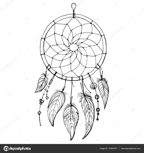 Native American India Dreamcatcher Stock Vector By ©