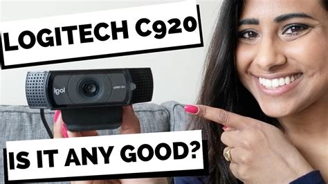 Logitech C Pro Webcam Unboxing Review Camera Test Youtube
