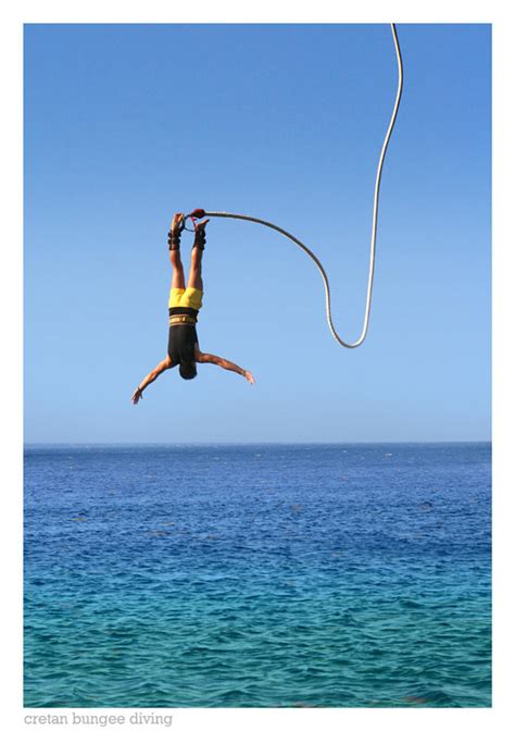 Bungee Diving In Crete By Styliano On Deviantart