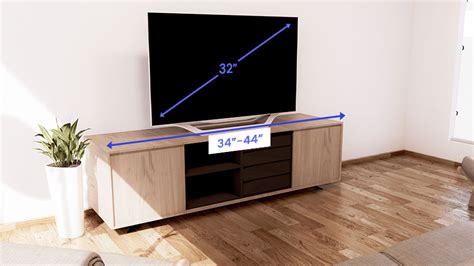 How Wide Is The Stand On A 55 Inch Tv