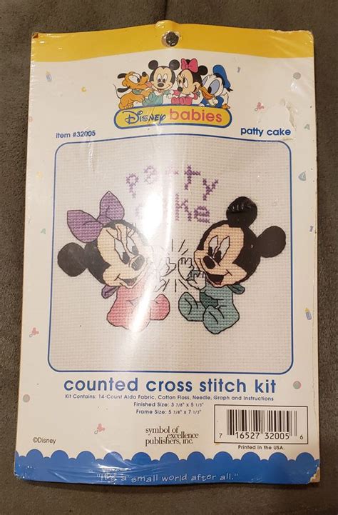 Disney Babies Counted Cross Stitch Kit For Sale In Clermont Fl Offerup