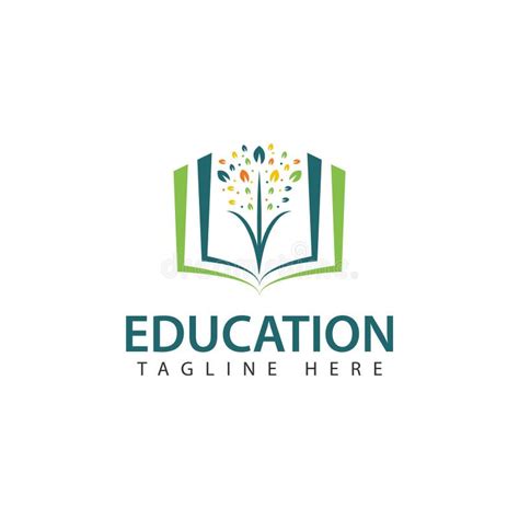 Education Logo Vector Template Design Illustration Stock Vector