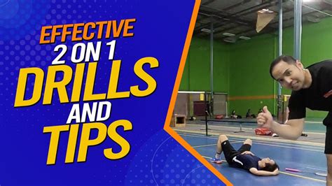 Effective Ways To Do 2 On 1 Badminton Drills Best Advice For