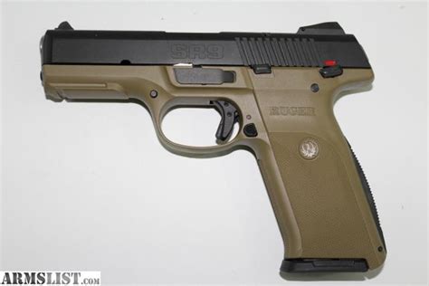Armslist For Sale Ruger Sr9 Fde 9mm Semi Auto Pistol