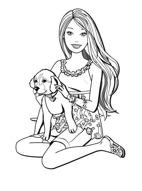This set of barbie coloring pages has barbie do the regular every day things in style. Barbie Coloring Pages. Print for Free. 100 Pictures