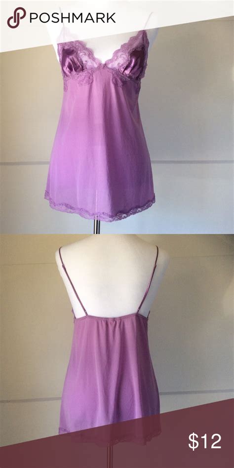 Victorias Secret Purple Camisole Or Nightie Clothes Design Fashion