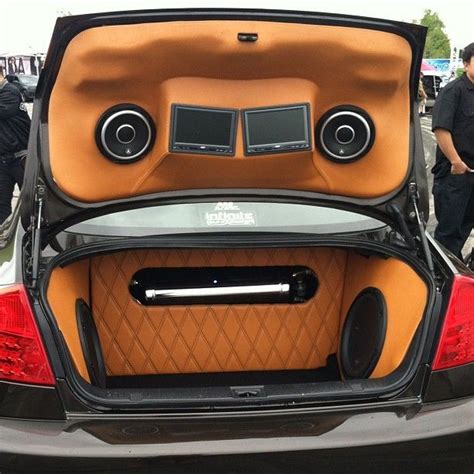 Custom Car Audio Trunk Variousautomotive