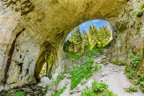 The Wonderful Bridges In Bulgaria Natural Phenomenon In Mountain Stock