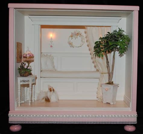 Roombox Reading Nook Dollhouses 112 Scale Miniature Rooms