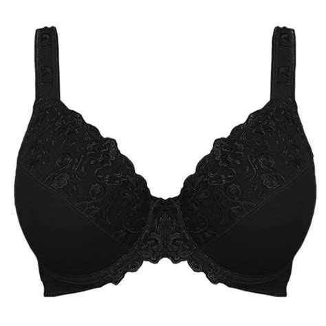 Lace Underwire Braminimizer Unlined Bras For Women Unpadded Full Cup