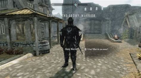 The Ebony Warrior The Elder Scrolls V Skyrim Guide Ign