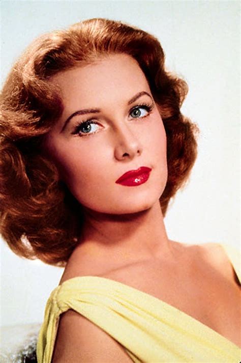 American Red Headed Film And Television Actress Rhonda Fleming