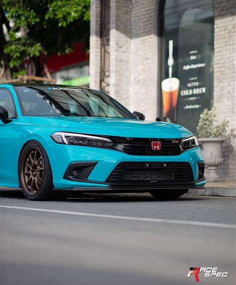 2022 Civic Rs Sedan With Wrap And Front Bumper Nose Black Out Civicxi