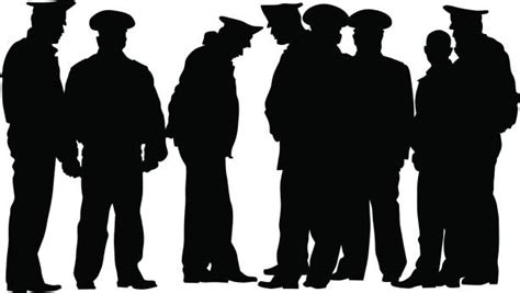 Police Silhouette Illustrations Royalty Free Vector Graphics And Clip