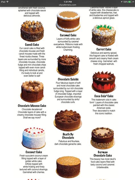Pin By Debbie Ingram On Cakes Types Of Cake Flavors Cake Flavors