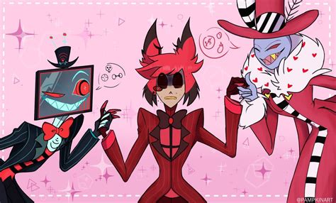 Pin By Overlord Vox On Vivziepop Hazbin Hotel Fan Art Alastor Hazbin