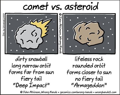Comet Versus Asteroid Broadsheetie