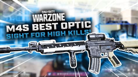 M4s Best Optic Sight For Low Recoil And High Kill Warzone Games 20