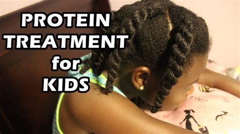 Experimenting with your hair can be fun, but there's no reason to let your hair suffer from it. How to do Protein Treatment on Kids Natural Hair - YouTube