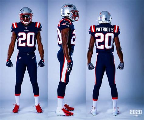 Photos First Look At The Patriots Full Uniforms For 2020