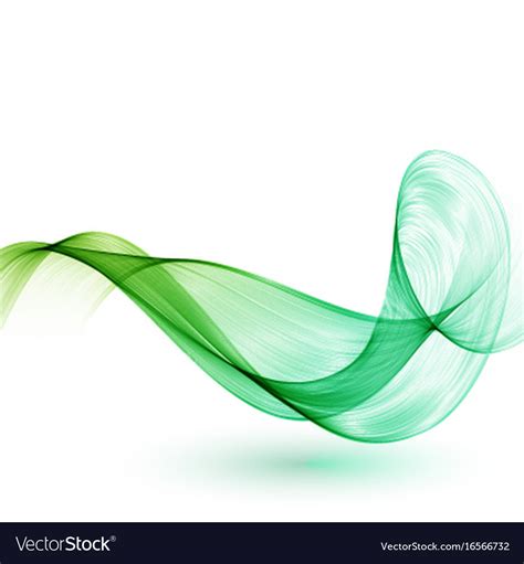 Green Swirly Line