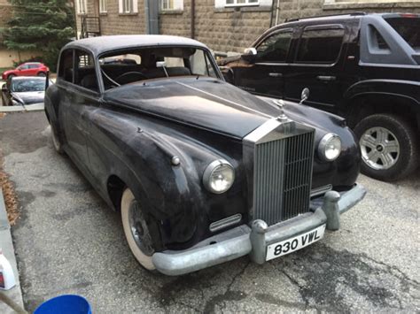 This grand old rolls has suffered the indignity of rodents. 1957 ROLLS ROYCE SILVER CLOUD I -"BARN FIND"-61K ORIGINAL ...