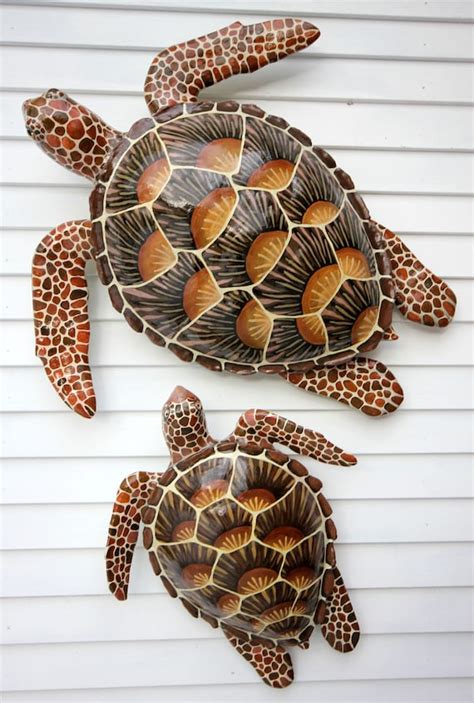 Sea Turtle Wall Art Original Handpainted Wood