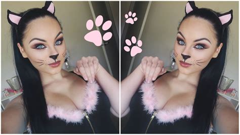 Sexy Kitty Cat ♡ Halloween Tutorial Youtube