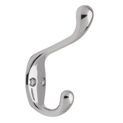 Peerless Coat And Hat Hook In Polished Chrome 3 Per Package The Home