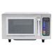 Waring WMO90 Stainless Steel Commercial Microwave With Push Button