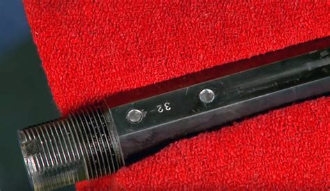 Watch Filling Extra Holes In A Rifle Barrel Plus Bluing
