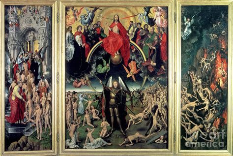 The Last Judgement 1473 Painting By Hans Memling Pixels