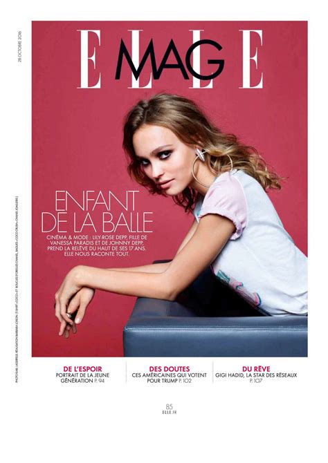 Lily Rose Depp Elle France 2016 06 Gotceleb