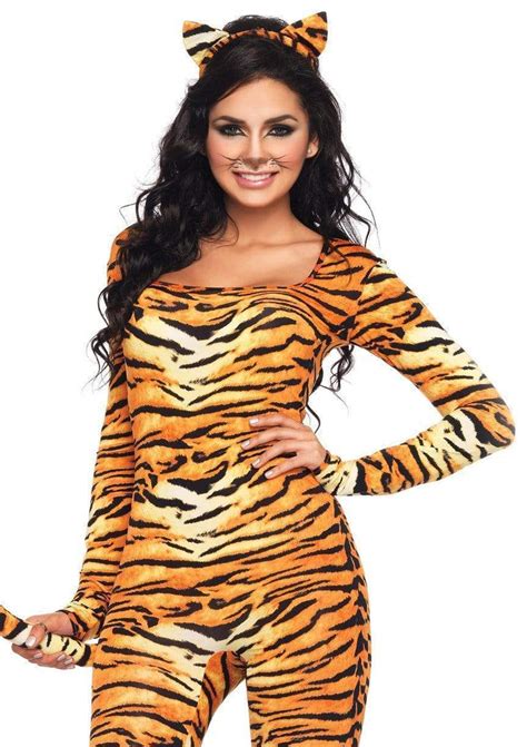 Tiger Costume Sexy Women Halloween Costumes Leg Avenue