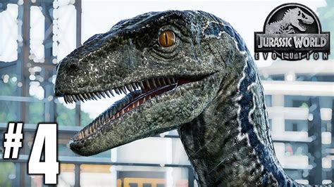 The Raptor Squad Part 4 Jurassic World Evolution Youtube