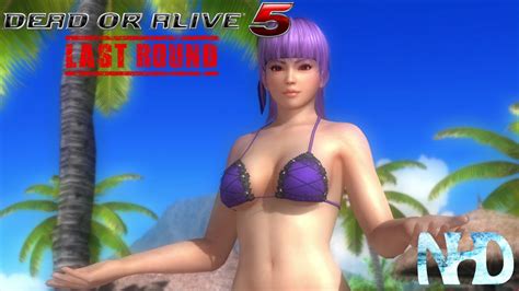 dead or alive 5 last round ayane hot getaway [match] [victory] [defeat] [private paradise] youtube