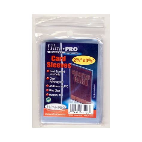 Ultra Pro Card Sleeves 500 Pack Qcardg