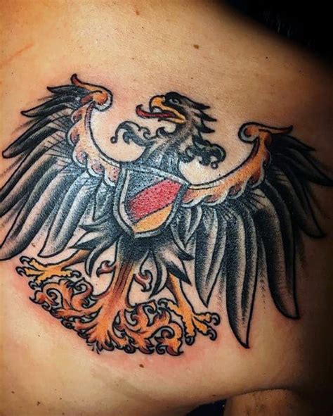 50 German Eagle Tattoo Designs For Men 2023 Guide