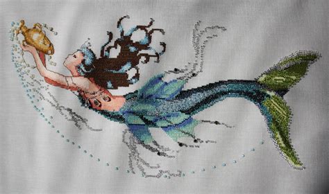 Рукодельное мое Mediterranean Mermaid от Nora Corbett Mirabilia