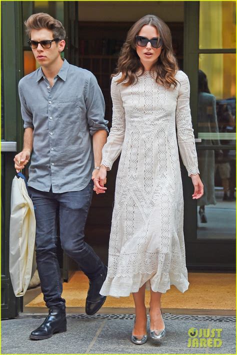 Keira Knightley Husband James Righton Step Out Before Begin Again Nyc Premiere Photo