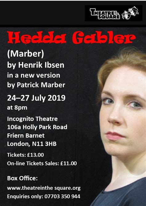Number 9 Reviewing The Arts Uk Wide Amateur Theatre Review Hedda Gabler