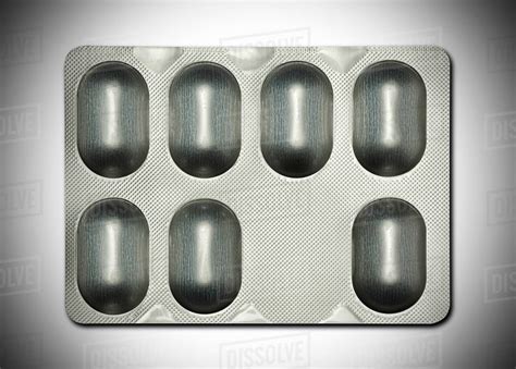 Tablet Blister Pack Stock Photo Dissolve