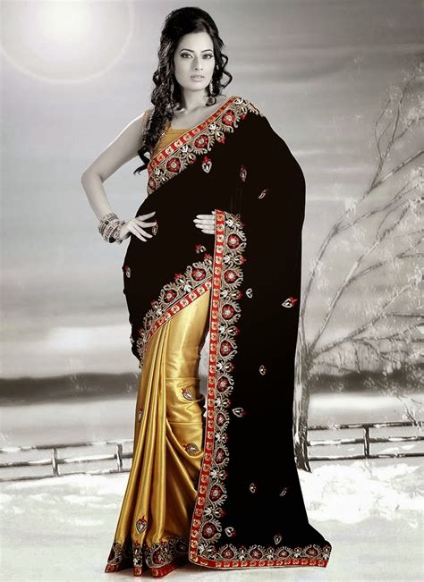 Indian Party Wear Sarees Indian Saree Fashion Notonlybeauty