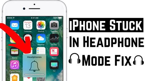 How To Fix Iphone Stuck In Headphone Mode Youtube