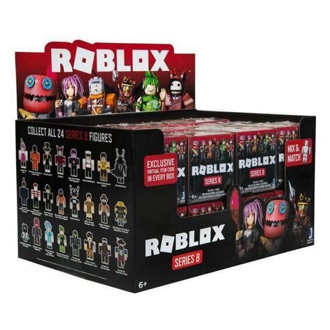Roblox Series 8 Mystery Figures Full Box Of 24 Lemony Gem Toys Online