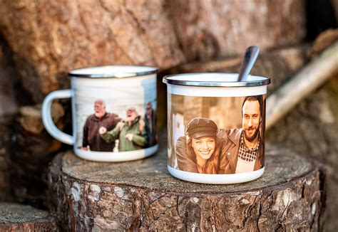 To photograph (a person), especially in compliance origin of mug. Mug émaillé personnalisé avec photo et texte | smartphoto